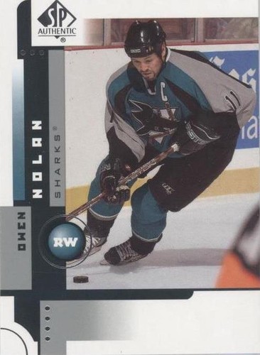 2001-02 SP Authentic - Owen Nolan #72