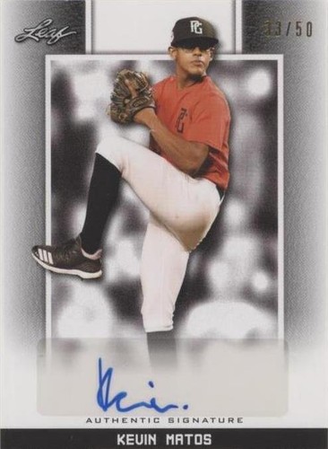 2019 Leaf Perfect Game National Showcase - Kevin Matos #BA-KM1