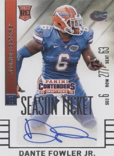 2015 Panini Contenders Draft Picks Dante Fowler Jr. #112