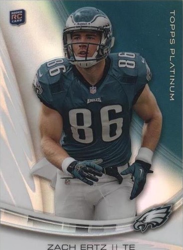 2013 Topps Platinum Zach Ertz #142