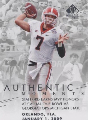 2014 SP Authentic Matthew Stafford #154