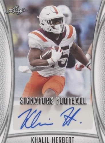 2021 Leaf Signature Khalil Herbert #BA-KH2