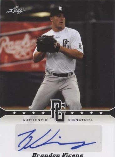 2013 Leaf Perfect Game Showcase - Brandon Vicens #A-BV1