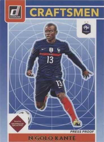 2021-22 Panini Donruss Road to Qatar N'Golo Kante #18