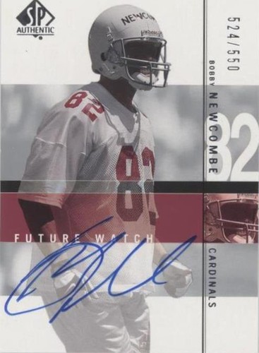 2001 SP Authentic Bobby Newcombe #125