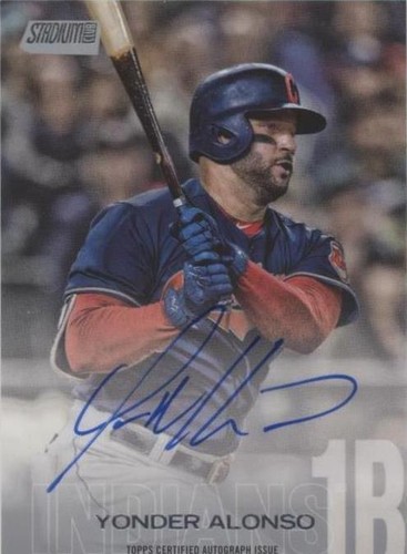 2018 Topps Stadium Club - Yonder Alonso #SCA-YA