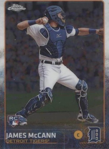 2015 Topps Chrome - James McCann #46