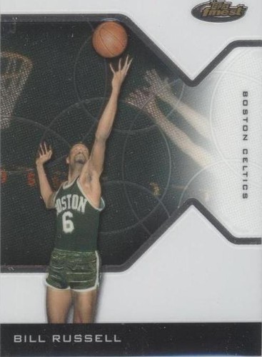 2004-05 Topps Finest - Bill Russell #147