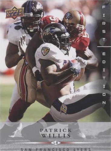 2008 Upper Deck First Edition Patrick Willis #125