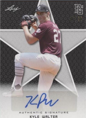 2020 Leaf Perfect Game National Showcase - Kyle Walter #BA-KW2