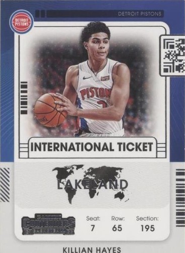 2021-22 Panini Contenders - Killian Hayes #29