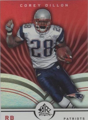 2005 Upper Deck Reflections Corey Dillon #56