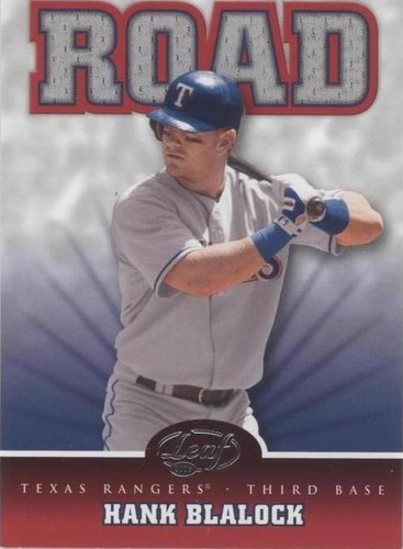 2005 Leaf - Hank Blalock #R-6