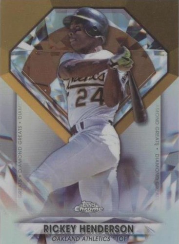 2022 Topps Chrome Update Series - Rickey Henderson #DGC-20