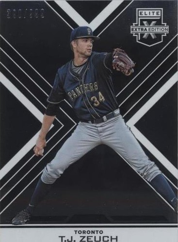 2016 Panini Elite Extra Edition - T.J. Zeuch #21