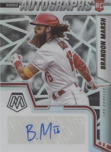 BRANDON MARSH RC 2023 Heritage BLUE SPARKLE #519 & Mosaic