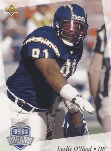 1993 Upper Deck NFL Experience Leslie O'Neal #31