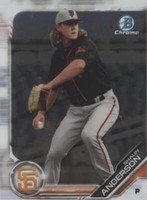2019 Bowman Chrome - Shaun Anderson #BCP-211