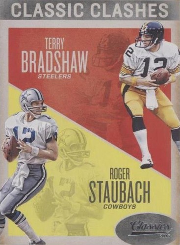 2016 Panini Classics Roger Staubach Terry Bradshaw #7