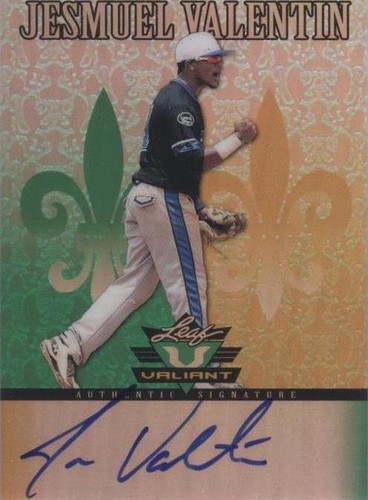 2012 Leaf Valiant - Jesmuel Valentin #VA-JV1