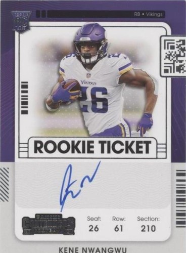 2021 Panini Contenders Kene Nwangwu #132