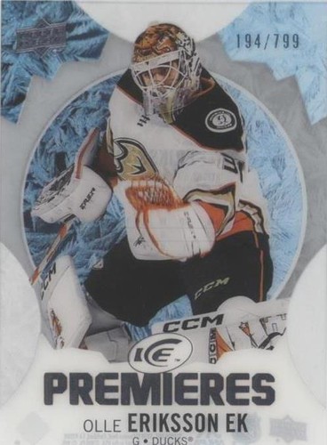 2023-24 Upper Deck Ice - Olle Eriksson Ek #195