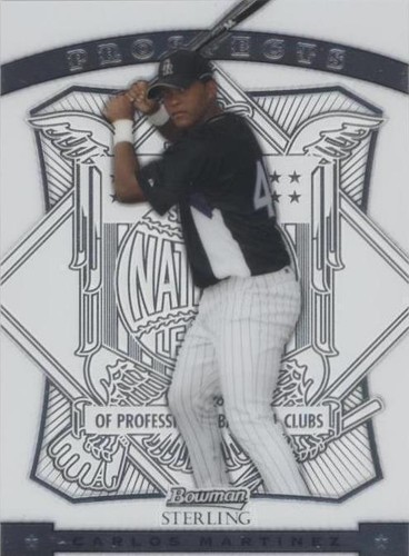 2009 Bowman Sterling - Carlos Martinez #BSP-CM