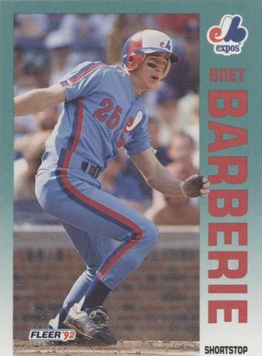 1992 Fleer - Bret Barberie #472
