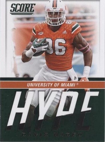 2017 Score David Njoku #9