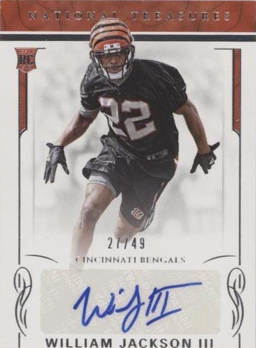 2016 Panini National Treasures William Jackson III #194