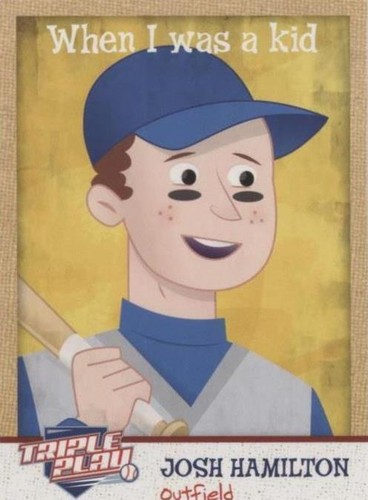 2012 Panini Triple Play - Josh Hamilton #288