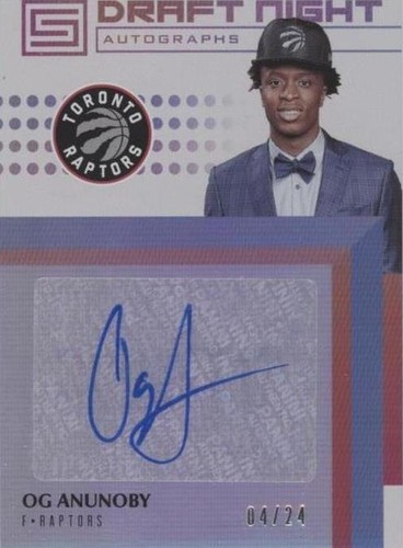 2017-18 Panini Status - OG Anunoby #DN-OGA