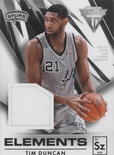 2013-14 Panini Titanium - Tim Duncan #75