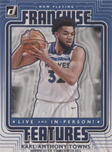 2020 Panini Flawless Karl Anthony Towns Game Worn Patch Auto