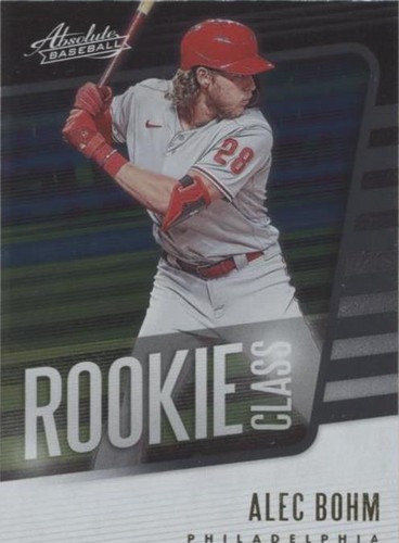 2021 Panini Absolute - Alec Bohm #RC-23