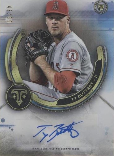 2019 Topps Triple Threads - Ty Buttrey #RAU-TB