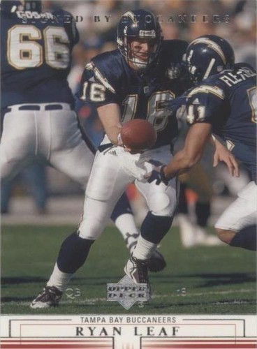 2001 Upper Deck Ryan Leaf #161