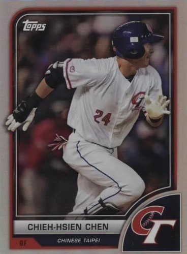 小笠原道大⭐２００６年 UPPER DECK SW-MO 2006 Upper Deck World Baseball Classic Chia-Hsien Hsieh