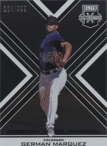 2016 Panini Elite Extra Edition - German Marquez #42