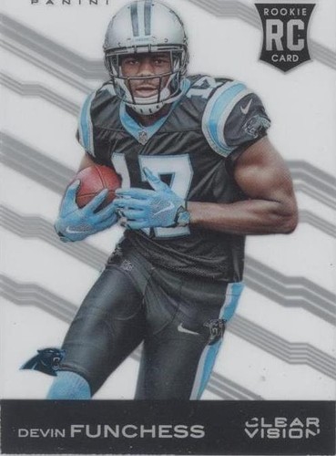 2015 Panini Clear Vision Devin Funchess #120
