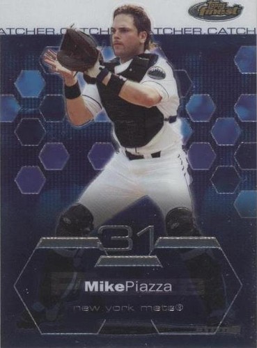 2003 Topps Finest - Mike Piazza #40