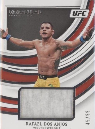 2022 Panini Immaculate Collection UFC - Rafael dos Anjos #FN-RDA