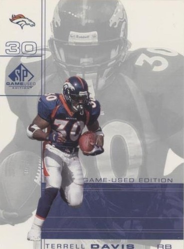 2001 SP Game Used Edition Terrell Davis #28