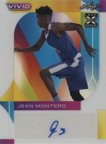 2022-23 Leaf Vivid - Jean Montero #BA-JM1