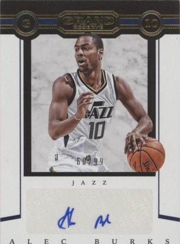 2016-17 Panini Grand Reserve - Alec Burks #20
