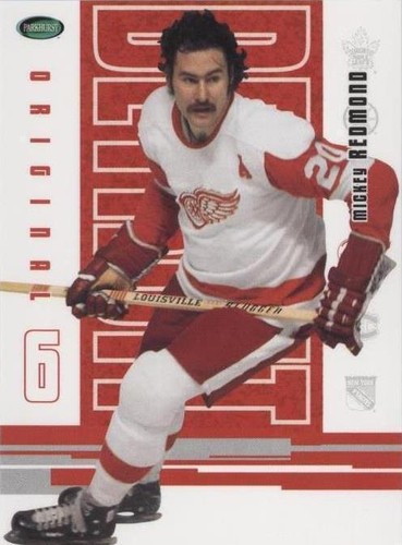 2003-04 Parkhurst Original Six Detroit Red Wings - Mickey Redmond #39