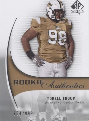 2010 SP Authentic Torell Troup #201