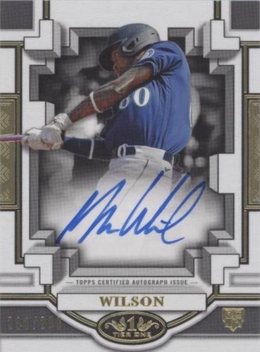 2023 Topps Tier One - Marcus Wilson #BOA-MW