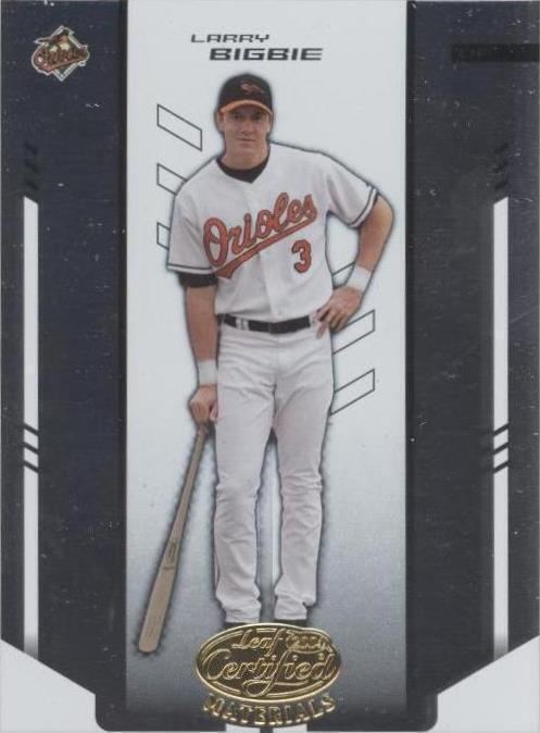 2004 Leaf Certified Materials - Larry Bigbie #121
