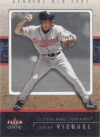 2003 Fleer Genuine - Omar Vizquel #60